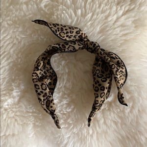 Anthropologie Leopard Print Headband